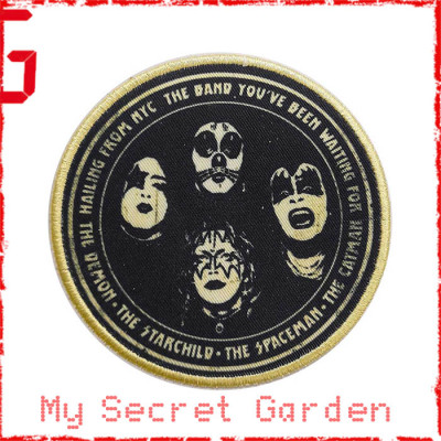 Kiss - Hailing from NYC Official Standard Patch ***READY TO SHIP from Hong Kong***